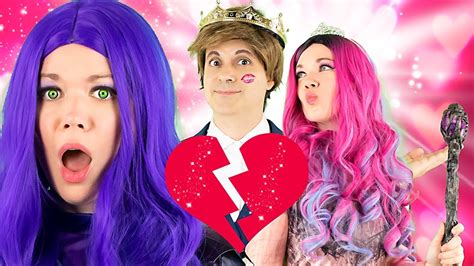 MAL and Ben BREAK UP!? AUDREY dates BEN?! DESCENDANTS GIANT DATING GAME ...