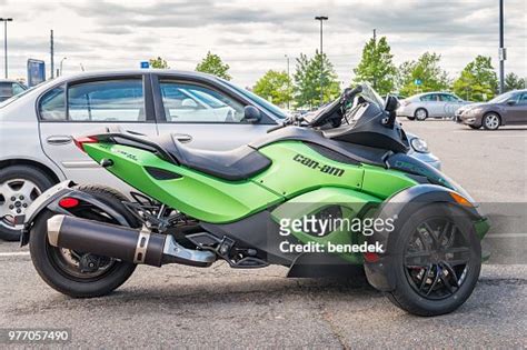 Canam Spyder Roadster High-Res Stock Photo - Getty Images