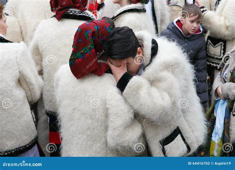 Romanian Winter Festival in Maramures Editorial Stock Photo - Image of moldavian, scene: 64416703