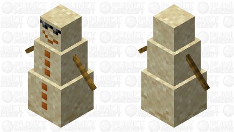 Sandman (Sand Snowman) Minecraft Mob Skin