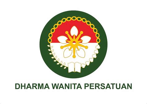 Le Logo De Dharma Wanita Persatuan | Vecteur Premium