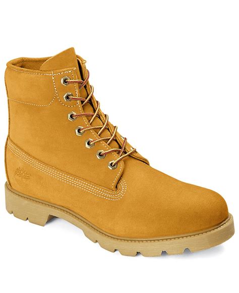 Timberland Denim 6" Basic Waterproof Boots in Natural for Men - Lyst