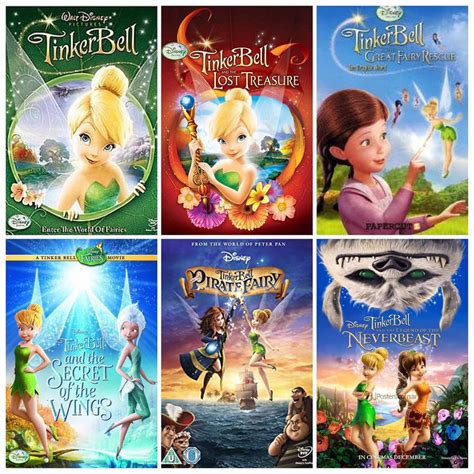 all the Tinkerbell movies by Sailorplanet97 on DeviantArt