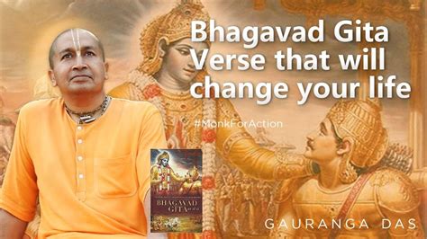 LIFE CHANGING Bhagavad Gita Verses | Bhagavad Gita Explained by Gauranga Das! #spirituality # ...