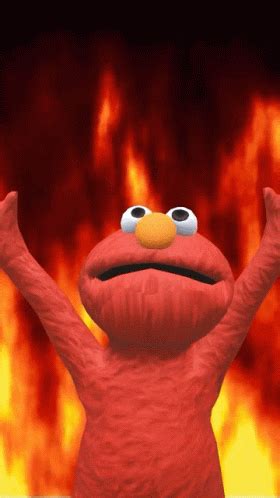 Hell Flame Elmo Evil Laugh GIF | GIFDB.com