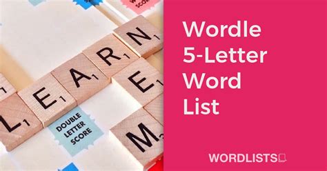 Wordle 5-Letter Word List