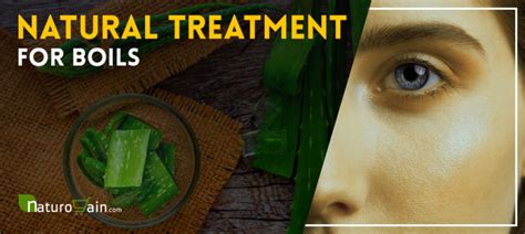 Natural Treatment for Boils - 8 Effective Home Remedies for Boils Relief