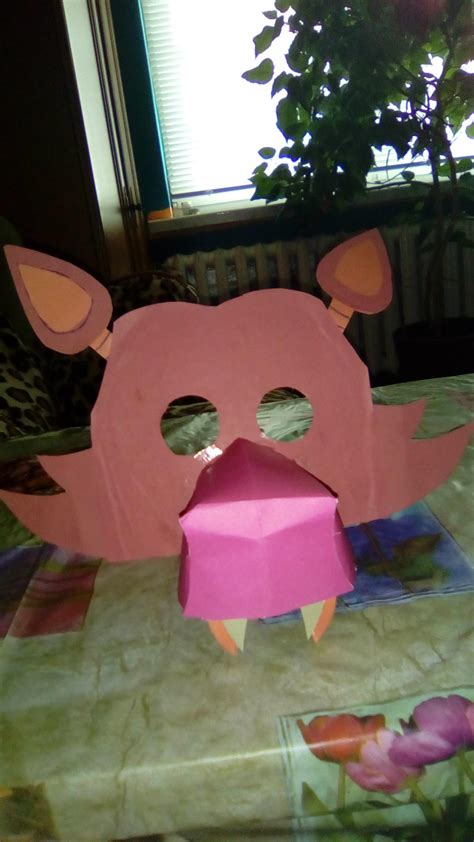 FNaF Foxy the pirate fox mask by ToyManglle on DeviantArt