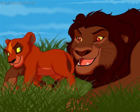 TLK - Mohatu and cub Uru by RakPolaris on DeviantArt