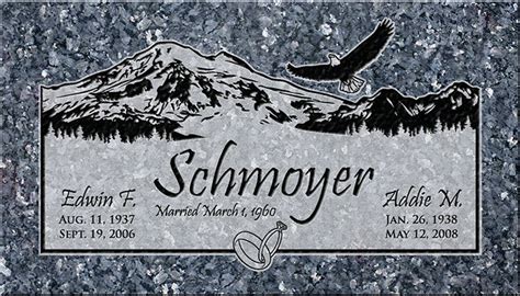 Headstone Designs | Cemetery Grave Marker Designs | Pacific Coast Memorials