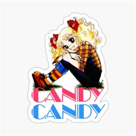 "Candy Candy - logo" Sticker for Sale by BaryonyxStore | Redbubble