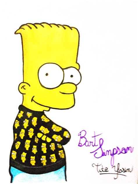 Bart Simpson Drawing at GetDrawings | Free download