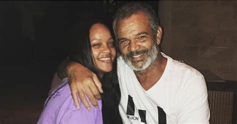 Rihanna With Her Parents August 2018 | POPSUGAR Celebrity