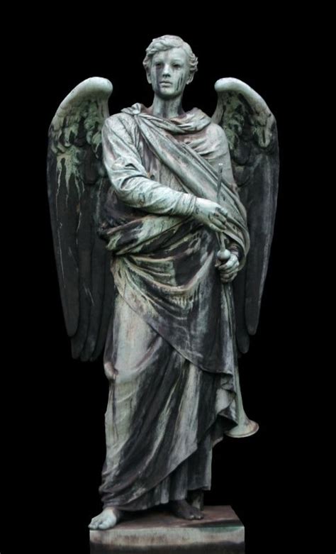 Archangel Gabriel, St Petersburg | chapter 69 Cemetery Angels, Cemetery Statues, Cemetery Art ...