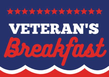 Veteran's Breakfast - Discover Woodway