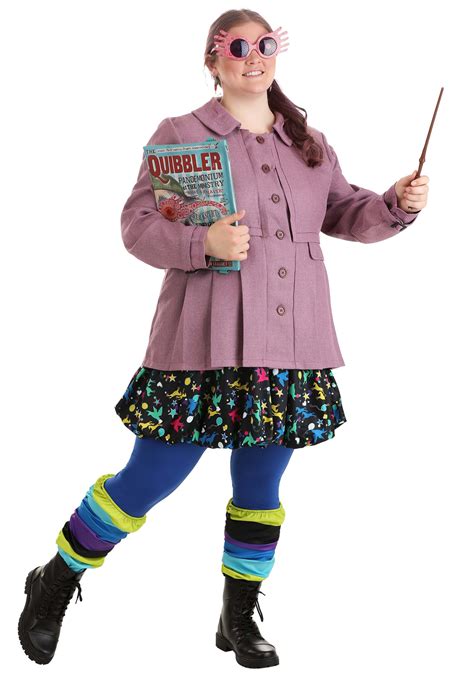 Deluxe Plus Size Harry Potter Luna Lovegood Costume