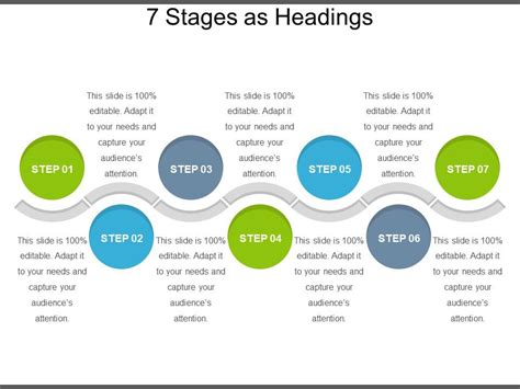 7 Stages As Headings Presentation Examples | PowerPoint Presentation ...