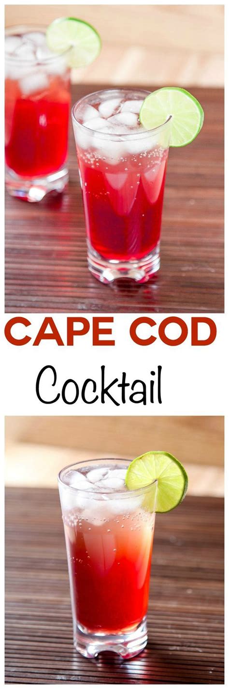 Cape Codder Drink - Baking Beauty | Cranberry juice and vodka, Cocktail ...