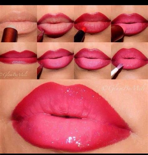 Fuller lips | Ombre lips, Lip makeup tutorial, Lip makeup