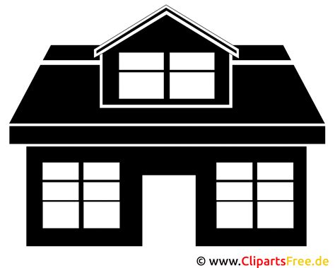 House silhouette clipart