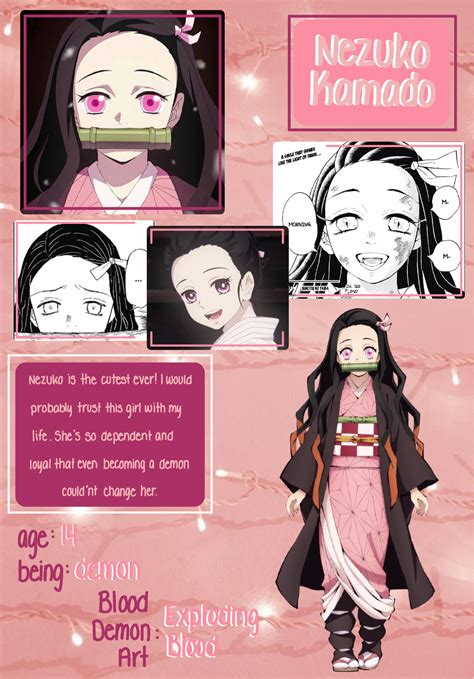 Nezuko Blood Demon Art Fanart - kanariyareon