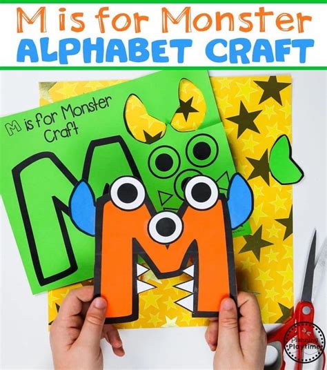 Monster Theme - Planning Playtime in 2020 | Alphabet crafts, Letter a crafts, Alphabet crafts ...