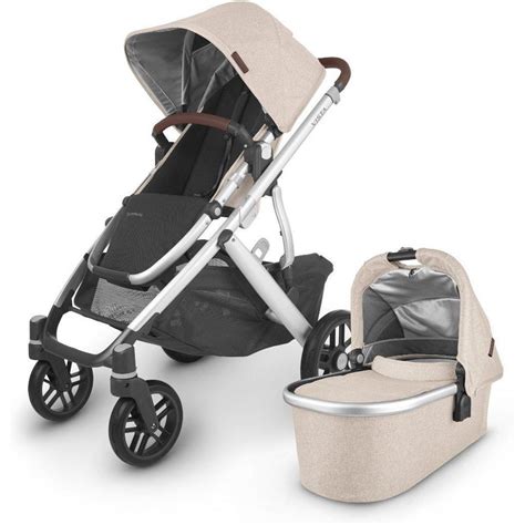 Uppababy Vista V2 Stroller in Declan Oat Melange| Shop Top Rated Baby Gear at SugarBabies!