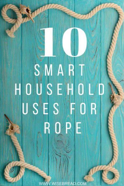 10 Smart Household Uses for Rope