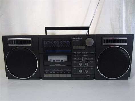 Vintage Magnavox Boombox Type TR 4883/17 Cassette Stereo Radio Ghettoblaster #Magnavox | Boombox ...