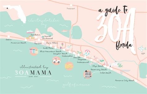 Rosemary Beach Florida Map - Printable Maps