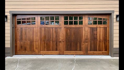 How To Install Wooden Garage Door? Update New - Countrymusicstop.com