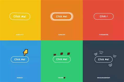 20 HTML And CSS Button Animation