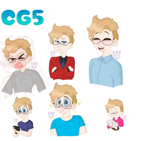 Cg5 doodle sheet | Fan art, Doodles, Anime