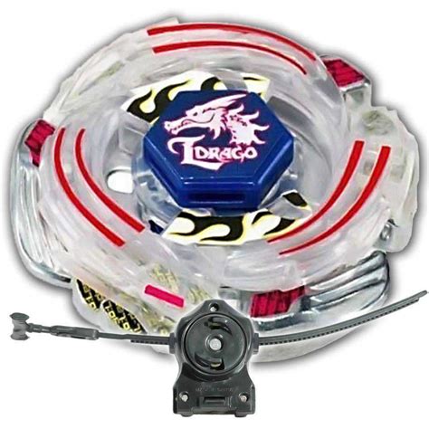 TOUPIE BEYBLADE LIGHTNING L-DRAGO METAL FUSION BB-43 - 4D + lanceur– go toupie