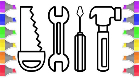 Construction Tools Drawing | Free download on ClipArtMag