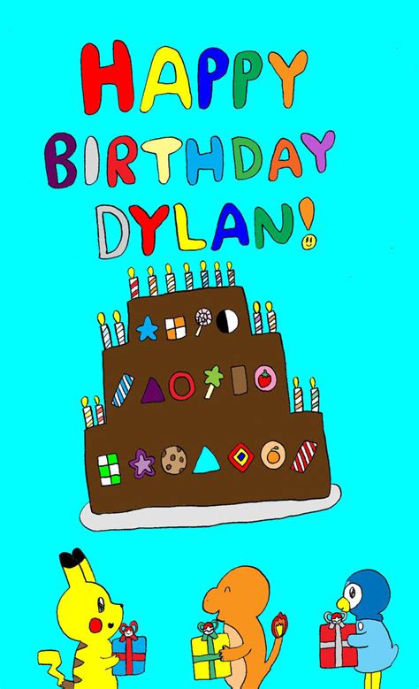 Happy Birthday Dylan! by katamariluv on DeviantArt