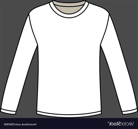 Long Sleeve Shirt Vector at GetDrawings | Free download