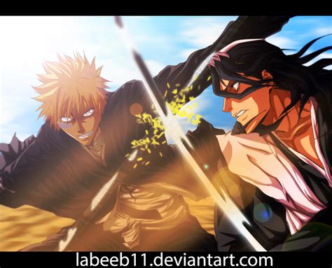 Ichigo vs Byakuya - Coloring by Labeeb11 on DeviantArt