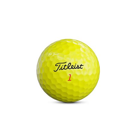 Titleist TruFeel Yellow 1 Dozen Golf Balls at GlobalGolf.ca