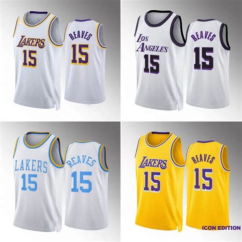 Custom Men Austin Reaves 2022 2023 Basketball Jerseys Shirt Classic ...