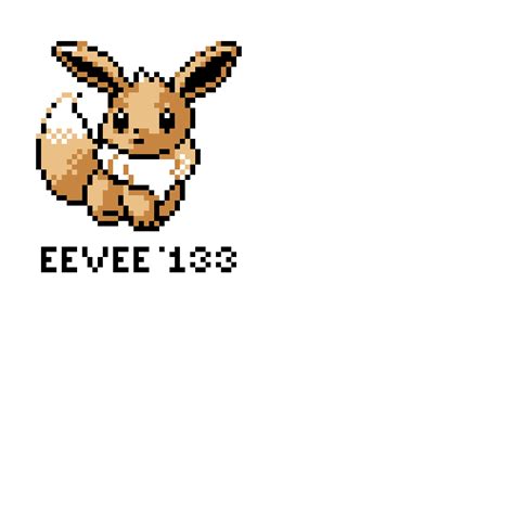 Eevee Pixel Art