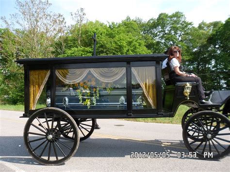 Sugar Creek Carriages: Horse Drawn Funeral Hearse