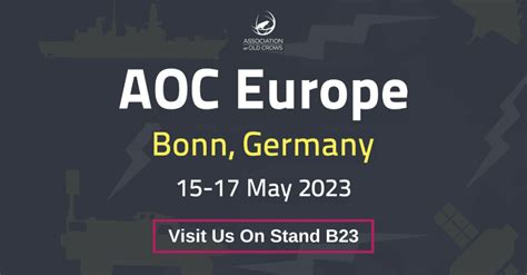 Join Concurrent Technologies at AOC Europe 2023 - Concurrent Technologies