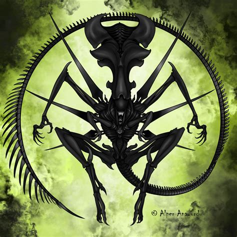 Queen Xenomorph by AlperAnayurdu on DeviantArt