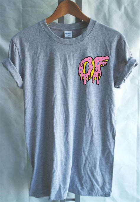 Odd Future Dripping Breast Logo Donut Tshirt Mens Funy T-shirt - OFWGKTA Wolf Gang Tyler The ...