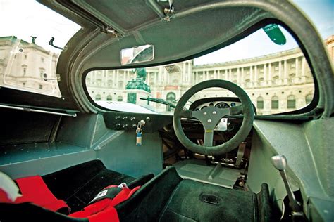 Porsche 917 cockpit. Not many offices offer a Mach 0.3 view. At ground level. | Porsche 917 ...