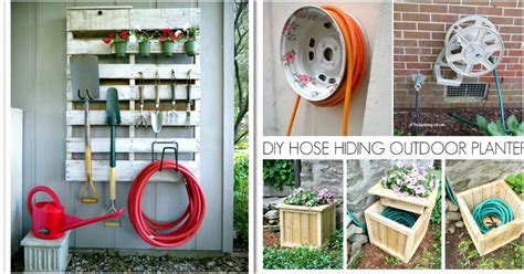 7 DIY Garden Hose Storage Ideas To Spruce Up Your Outdoors - DIY & Crafts