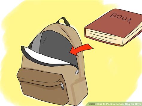 How to Pack a School Bag for Boys: 8 Steps (with Pictures)