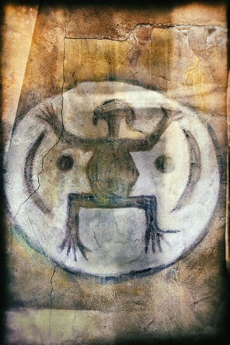 Native American Frog Pictograph by Jo Ann Tomaselli | Petroglyphs art, Native american mythology ...