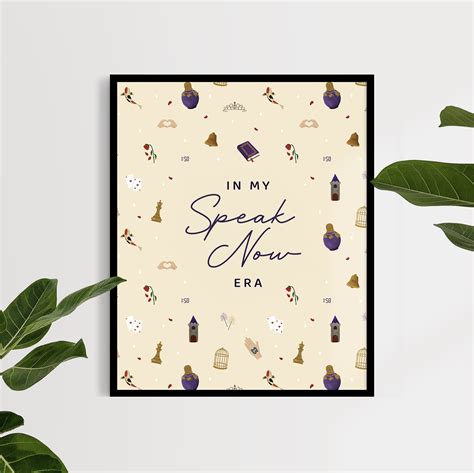 Speak Now Era Pattern - Physical Print – ekelleydesign